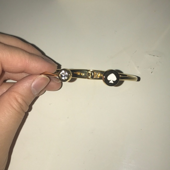 Kate Spade - gold spade cuff - Picture 2 of 4
